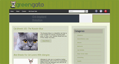 Desktop Screenshot of greengato.com